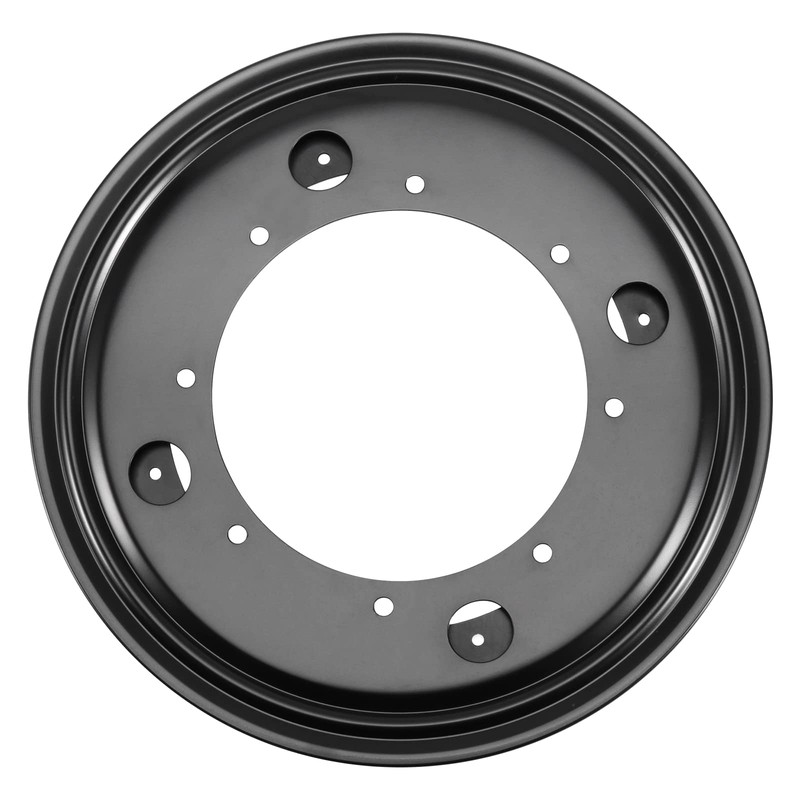SEHOI 4 Pack 9 Inch Black Lazy Susan Hardware, 360°Rotating