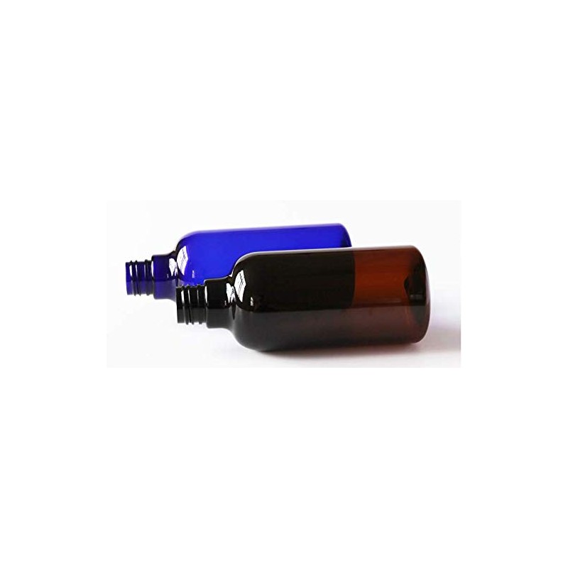 2PCS 8oz 250ML Amber PET Empty Plastic Bottle with Black
