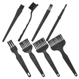 MUSISALY 8pcs Shaver Cleaning Brush Shaver Hair Remover Razor Replacement Brush Shaver Brush Keyboard Cleaners Electric Leg Shaver Cleaning Brush Electric Keyboard Cleaning Brush Pp Black