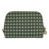 Coby Cosmetic Bag Triangle Small Clover Green 19/15 x 12