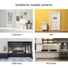 Wood Painting Decoration Wrought Iron Sun Flower Combination Painting Living