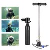 DENESTUS Mini Scuba Diving Tank Equipment, Pressure& Corrosion Resistant Material