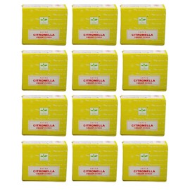 Satya Citronella Incense Cone x12 pack, used for Aromatherapy, Spa, Yoga, Weddings, Reiki, Meditation, Healing by SAMASIA