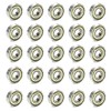 GOIYZTTR 30pcs Bearing Wheel 608 ZZ Both Sides Shielded Skateboard
