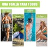 Yostyle Toallas de Microfibra, 3pcs-Toalla de Viaje Deportiva Absorbente, Toalla