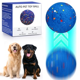 AIERSA Interactive Dog Ball Toys To Keep Them Busy, Automatic Bouncy Moving Rolling Ball Toy Anti Boredom, Self Play Smart Electric Active Balls for Medium Large Dogs,E-TPU Material for Inside Outside