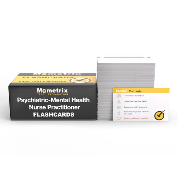 Psychiatric-Mental Health Nurse Practitioner Study Cards: PMHNP Exam Review and