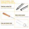 Begatter Heavy Duty Hot Dog Roasting Sticks for Campfire, Extendable