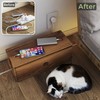 Acacia Wood Cord Organizer, Large Cable Management Solution, for Power