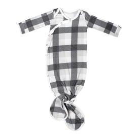 Copper Pearl Newborn Knotted Gown Hudson