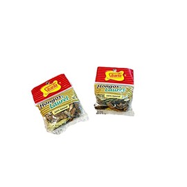Peruvian Hongos Secos y Laurel, Dried mushrooms and bayleaf Peruvian seasoning, 20grs / 0.71 ounces, cocina peruana