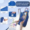 EZ Assistive Patient Lift Universal Padded Sling with Head Support,