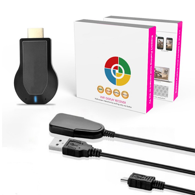 WiFi Display Dongle Compact Portable 1080P Screen Adapter Dongle for