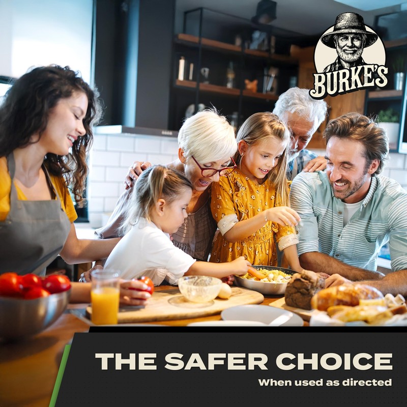 Burke's Spider Spray, Spider Repellent for Indoor & Outdoor Use,