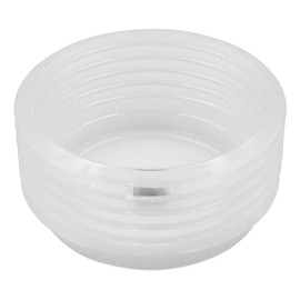 GeKLok Dust Cover Tray, Drill Dust Collector, Electric Drill, Dust Cover, Suitable for Bimetal Hole Saws, Glass Hole Saws (White)