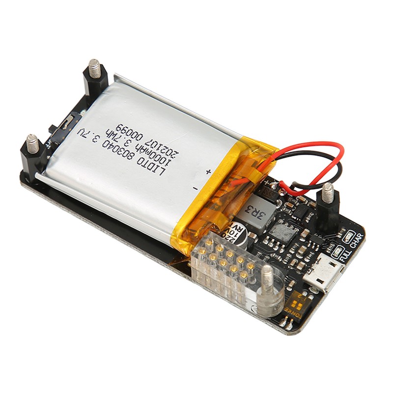 V1.2 UPS Power HAT Board 1000mAh Battery 400mA Charging Current