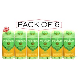 6 X Mitchum Women Triple Odor Defense Pure Fresh Solid Deodorant 2.7 Oz -new