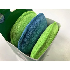 Turtle Wax TW-WS101 Platinum Series 5" Waxing Wax Applicator Pads, Pack Of 3