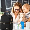 BABEYER BABEYER Breastmilk Cooler Bag with Ice Pack Fits 6