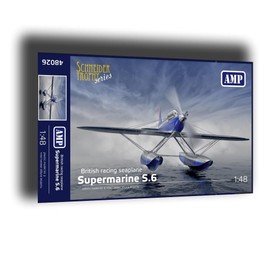 AMP 48-026 1/48 British Racing Seaplane Supermarine S-6A Plastic Model kit