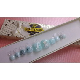 Perfect Nails Press On Uñas Quita Y Pon Para Pies