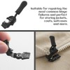 GXGM Pack of 12 Zip Sliders - Removable Zip Pull
