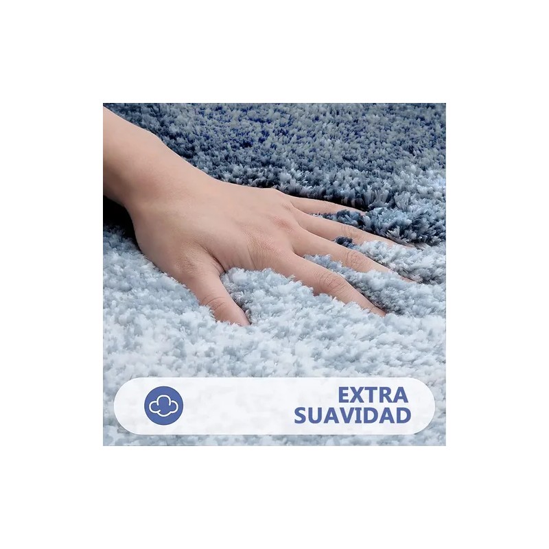 Tapetes De Baño Suave Y Absorbente Antideslizante 50x76cm