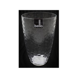 "Bello" Set of 4 Tall Clear Re-usable Plastic Tumbler Ideal for Picnics, BBQs & Parties