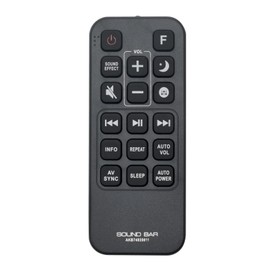 AULCMEET AKB74935611 Replacement Remote Control Compatible with LG Home Speaker System Audio Soundbar SPJ5B-W SJ6B SJ9 SJ6 SJ8 SJ9 SJC8