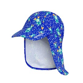 Speedo Boys Infant Male Corey Croc Sun Protection Hat Sun Hat, Blue/Emerald/Mango/Aqua Mint/White, M