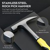 INCLY 7 Pcs Geology Rock Pick Equipment Kit, 3lb Sledge