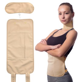 2 Pcs Castor Oil Pack Wrap, Organic Cotton Flannel Castor Oil Packs for Neck & Stomach,Caster Oil Pack Kit to Improve Blood Circulation, Soothe the Body and Mind, Detoxify and Maintain Health