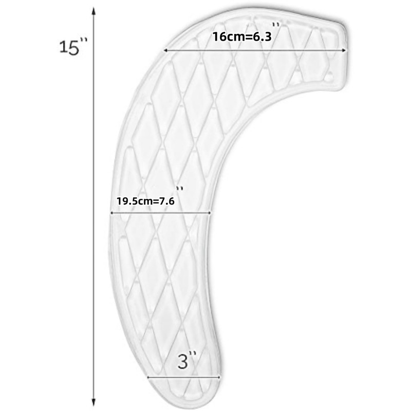 Generic Gel Toilet Seat Cushion Toilet Seat Cover Washable,Padded Riser