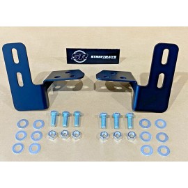StreetRays [Originals] [SR] Bumper 42'' LIGHT Bar Tow Hook Delete Bracket Ford F250 F350 F450 SuperDuty