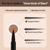 Microblading Eyebrow Pen, Dual-Ended Brow Pencil with 2-Fork-Tip and Precise