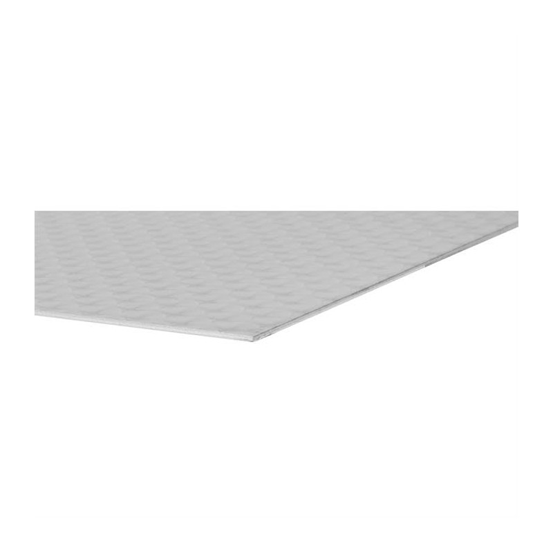 12" Long Engine Turned Aluminum Panel, 12" Wide-1/2 Swirls- Rod