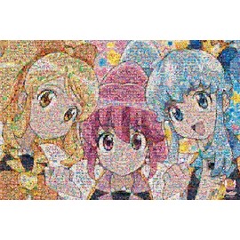 500ピース ジグソーパズル プリキュア10th モザイクアート ラージピース(50x75cm)