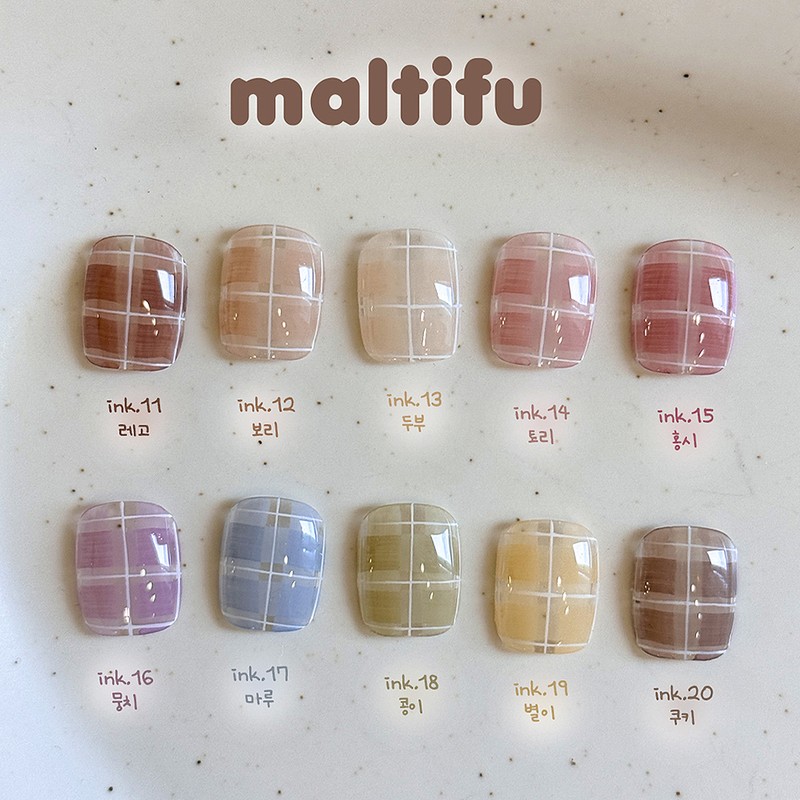 Yogurt Gel Maltipoo 10 Piece Set Ink Gel Art Liquid