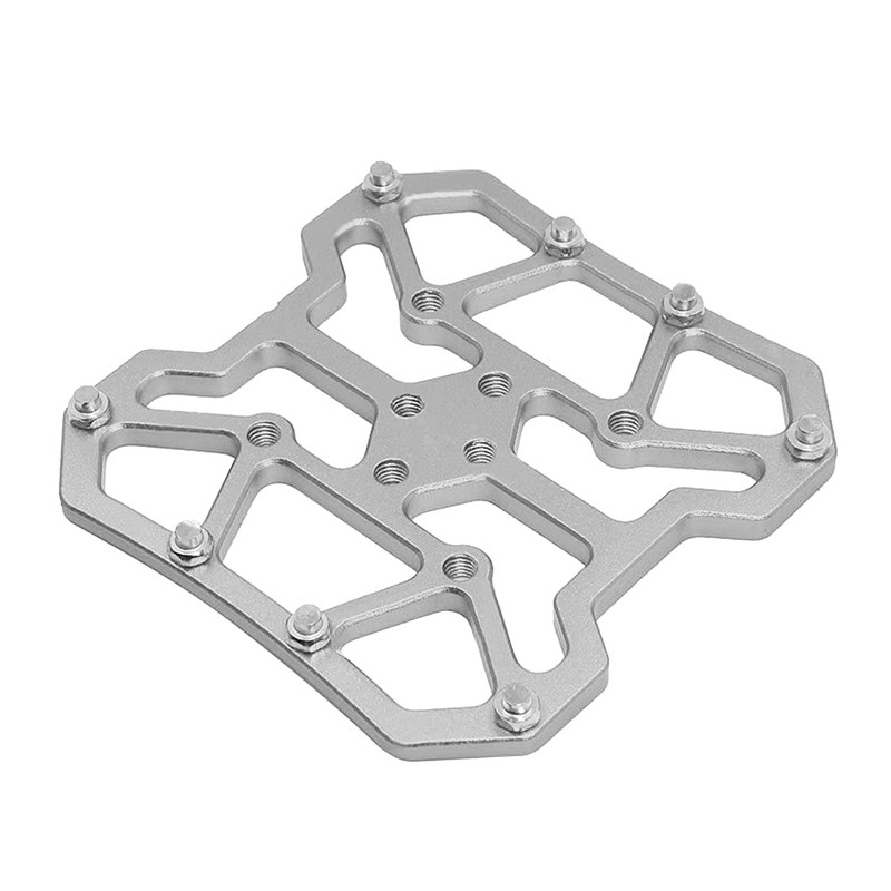 SPD Pedals Aluminum Alloy Clipless Platform Adapter Bicycle Pedals Flat