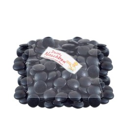 Deine Naschbox | Extra Strong Salmiac Liquorice UFOs | 500g Refill Bag | Minimal Packaging 100% Recyclable - Bulk Pack - Coated Ammonia Powder