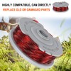 Lawn Trimmer Thread Spool, Pack of 4, Diameter 1.5 mm,