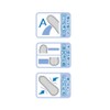 Lemon Eraser Whiteboard Eraser, Magnetic Included, 2 Colors x 5