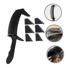 Beavorty 4sets Hair Cutting Comb Guides Curved Design for Easy Styling Lightweight and Portable Haircut Tool for Men for Flat and Hair Trimming