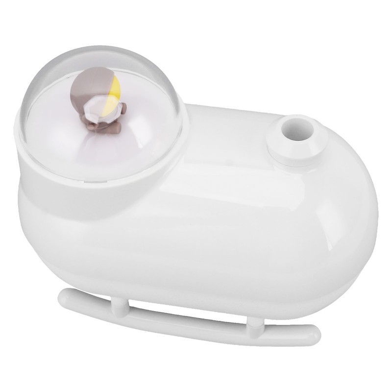 Small Humidifier Desktop Humidifier Cartoon Astronaut Train Colorful Lighting USB