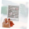 jojofuny 100pcs Sheets Clear Laminating Sheets for Photos and Documents