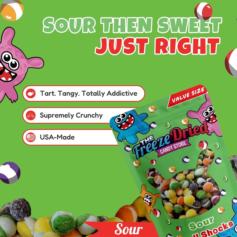 The Freeze Dried Candy Store Shell Shock Variety Pack 4