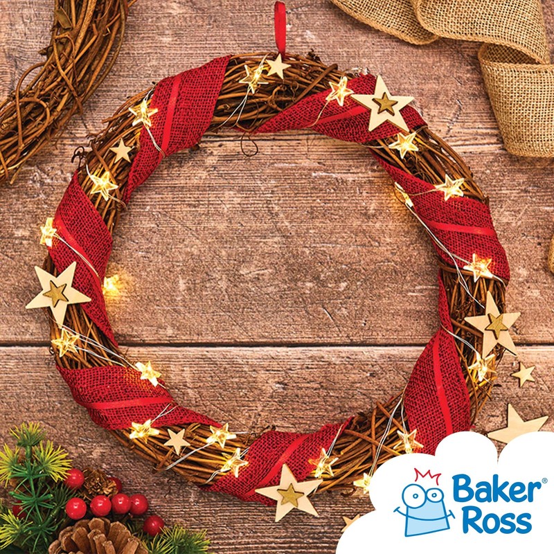 Baker Ross Ghirlande di Vimini (Confezione da 2) Articoli Artistici