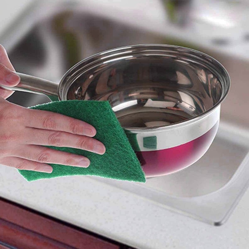 MKR PRO Heavy Duty Large Scouring Pads 16 x 22cm,