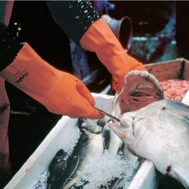 MAPA Professional HARPON 321 – Fish Handling Gloves in Latex,