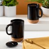 Gibson Home Modani 2 Pack Large 16.5 OZ Ceramic Mugs